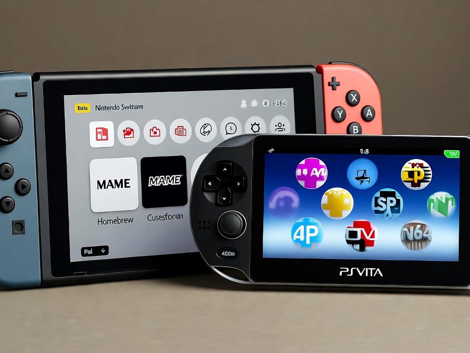 Nintendo Switch y PS Vita con Homebrew: emuladores retro y personalización vía programación de consolas en Chía