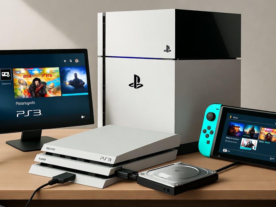 Programación de consolas PS4, PS3 y Switch con almacenamiento externo y emuladores para ahorrar dinero en Chía