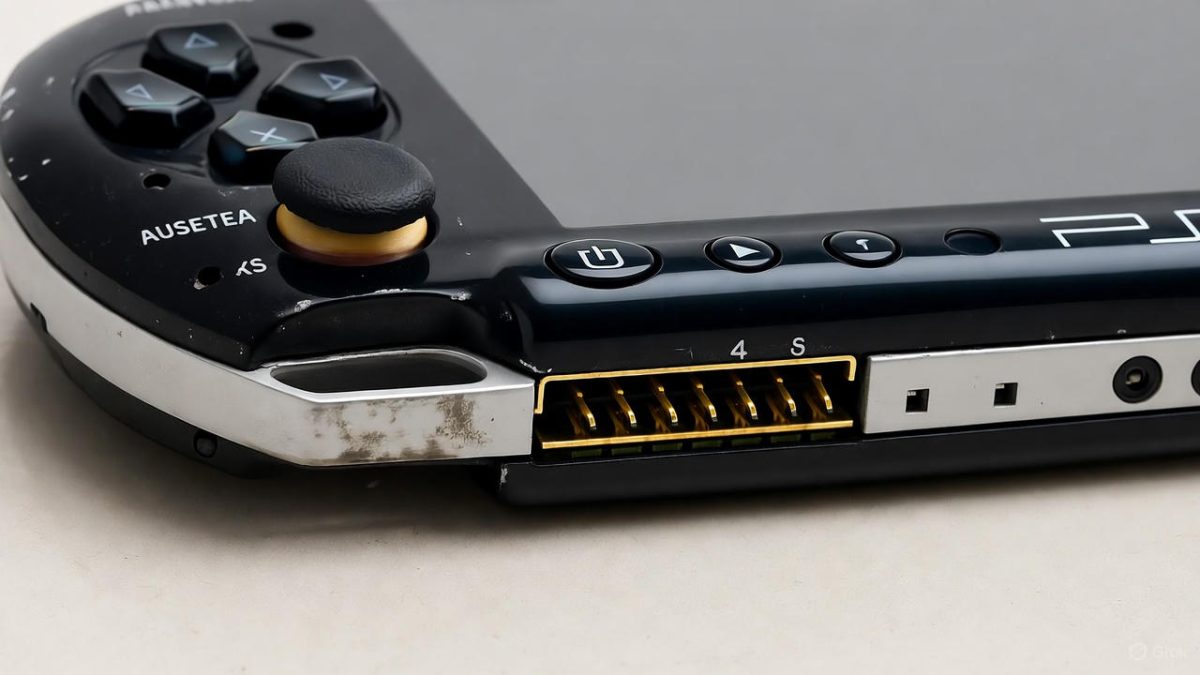 PSP que no carga con batería hinchada y puerto de carga dañado necesita arreglo de PSP en Chía con micro-soldadura