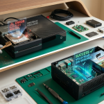 Comparativa de velocidad entre disco duro HDD y unidad SSD instalada en una Xbox One por técnicos de TecnoXbox en Chía.